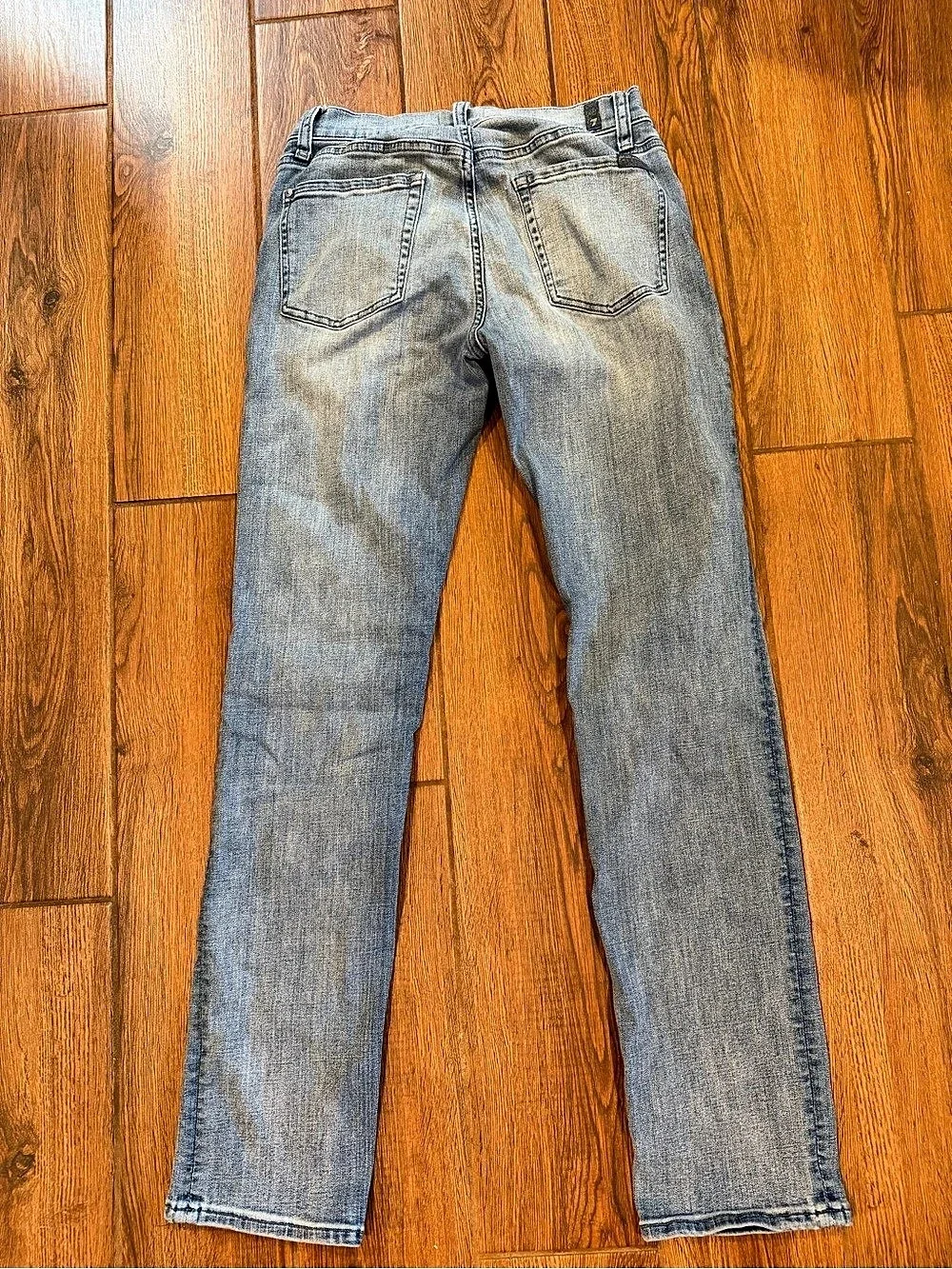 7 for all mankind Jeans Straight Leg Jeans Blue Waist 30